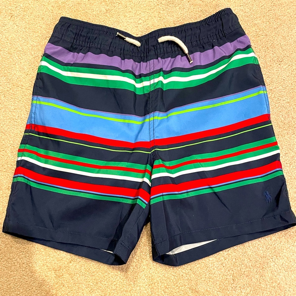 Kids Striped Swim Shorts - excellent condition!